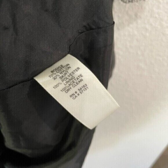 New Eliza J Lace Black Dress Mod Feminine Fit And Flare Pockets Whimsigoth - Picture 6 of 8